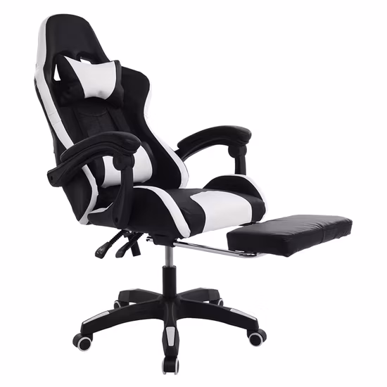 Office Racing Computer Reclining Leather Silla Gamer Direct Sales Gaming Chair with Footrest