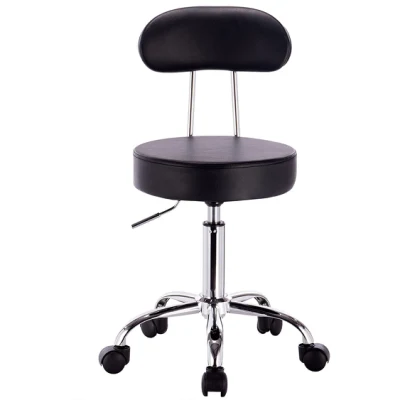 Низкая цена в современном стиле, эргономичный офисный магазин, регулируемый круглый офисный стул с металлическими ножками